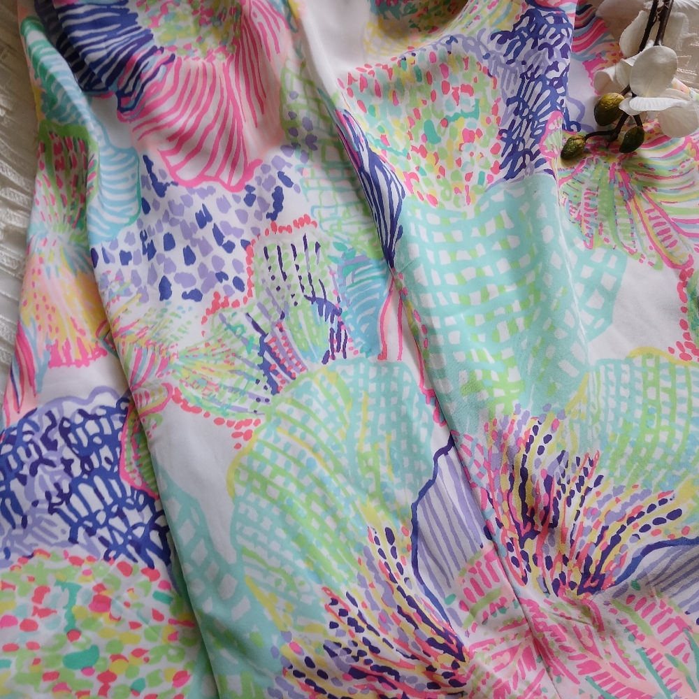 Lilly Pullitzer 'Clara' Silk Slip Dress - Picture 6 of 13